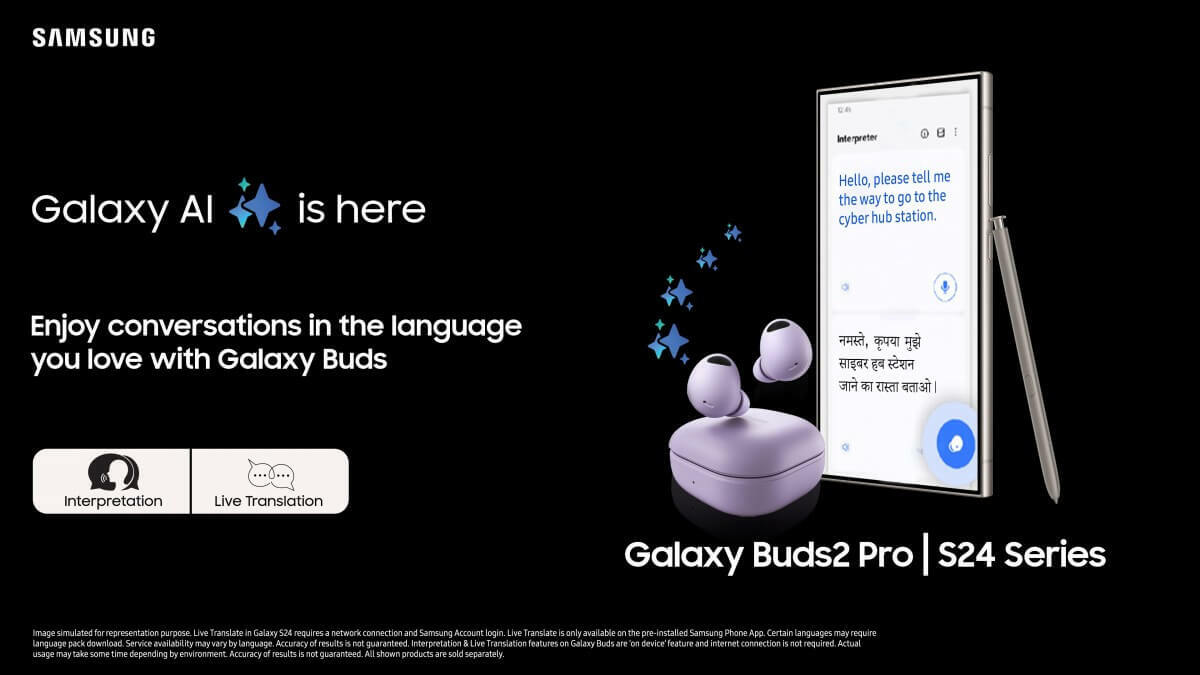 Galaxy AI sẽ được phổ cập trên Galaxy Buds2 Pro, Buds2 và Buds FE