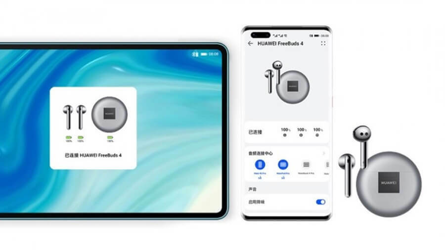 Huawei FreeBuds 4 ra mắt: Vẫn thiết kế quen thuộc, có chống ồn, giá chỉ 3.6 triệu đồng - Hình 1