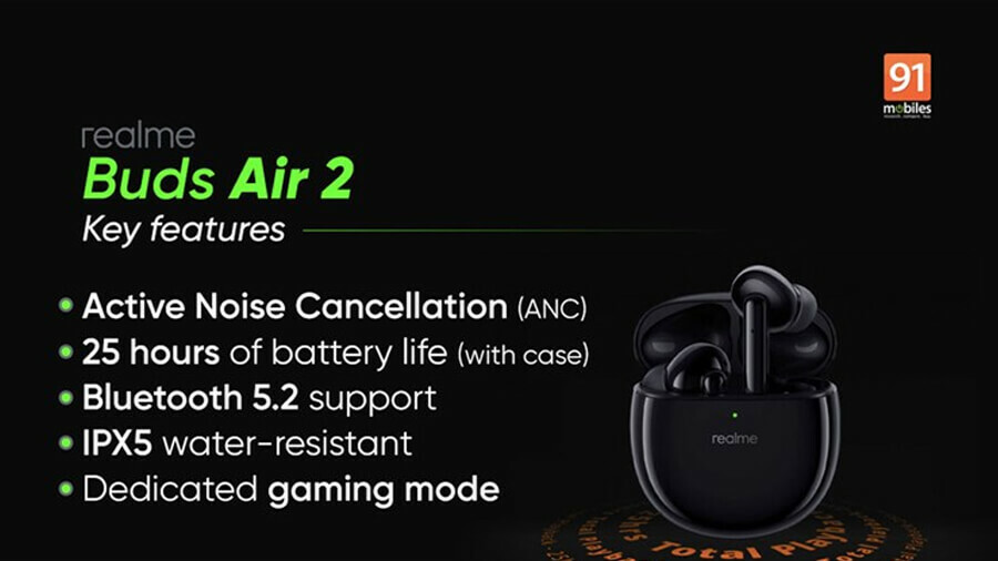 Realme Buds Air 2 với tùy chọn màu sắc mới sẽ ra mắt cùng với Realme GT Neo2 - Hình 2