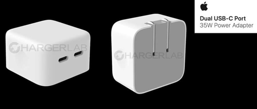 Rò rỉ hình ảnh bộ sạc hai cổng USB-C 35W mới của Apple